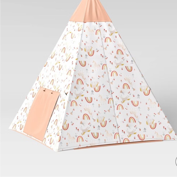 Pillowfort Other - Kids Pillowfort Play Tent with Rainbow and Unicorn Design